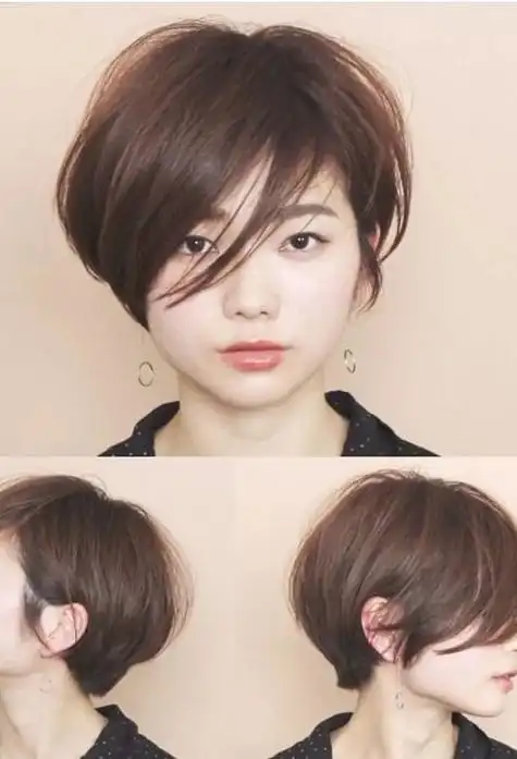 50岁女人短发造型设计 染什么颜色看起来年轻