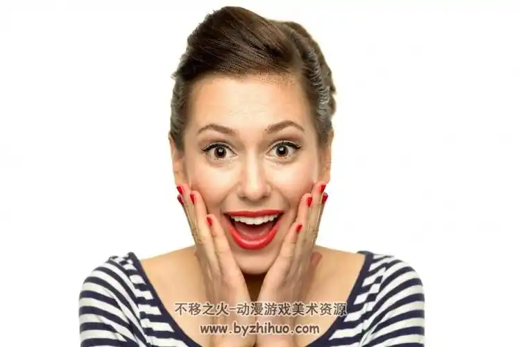 面部夸张表情 艺用美术参考素材 126p