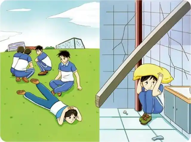 6.地震躲避技巧