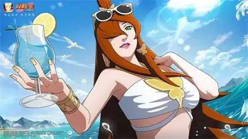 《火影忍者》美女壁纸纯"白"天花板