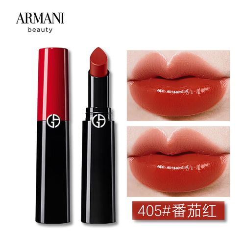 阿玛尼(giorgio armani)权力口红哑雾持久红黑管权利磨砂唇膏七夕情人