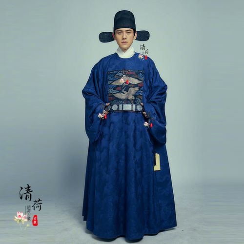 影视古装男士汉服明朝官员明朝大臣服补服朝服县令知府巡抚武将服