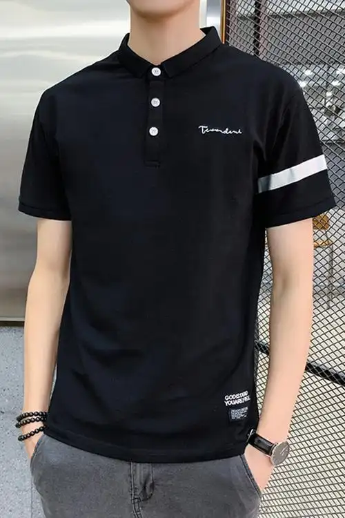 黑色t恤男短袖_价格_品牌_图片_怎么样 蘑菇街