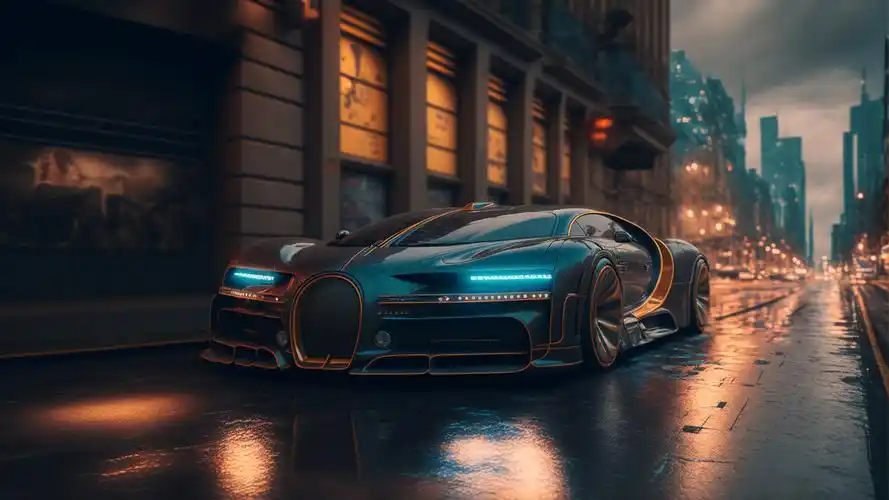 布加迪威龙超级跑车汽车写真壁纸壁纸