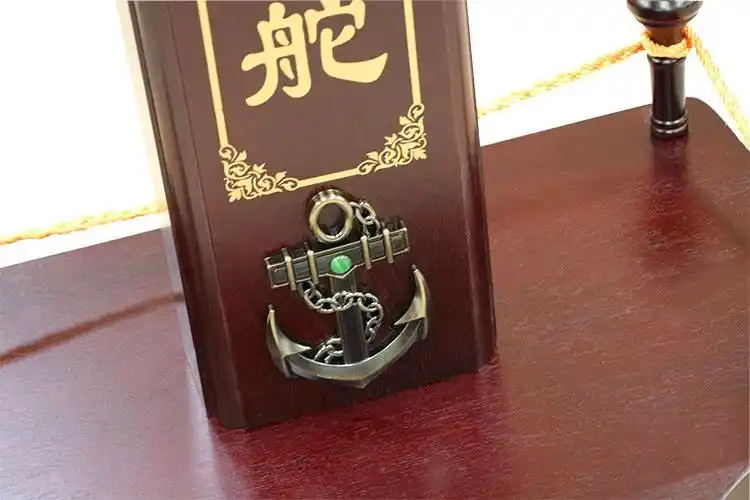 百德莱大师名品轻奢高端领航舵落地过道摆件店铺木质舵公室船舵客厅
