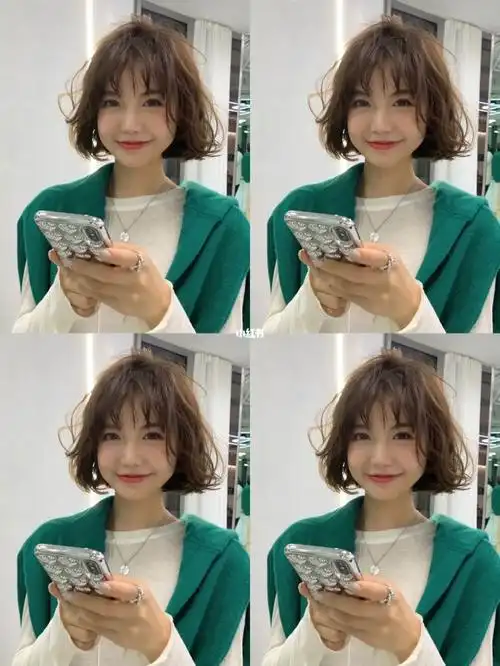 减龄显脸小 轻松驾驭的短发烫发