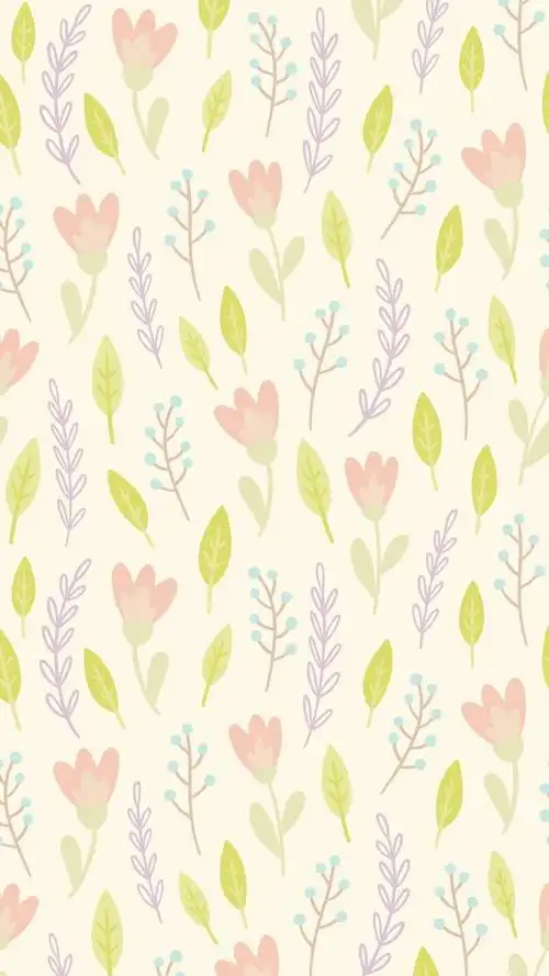 温暖纯色系小清新背景壁纸