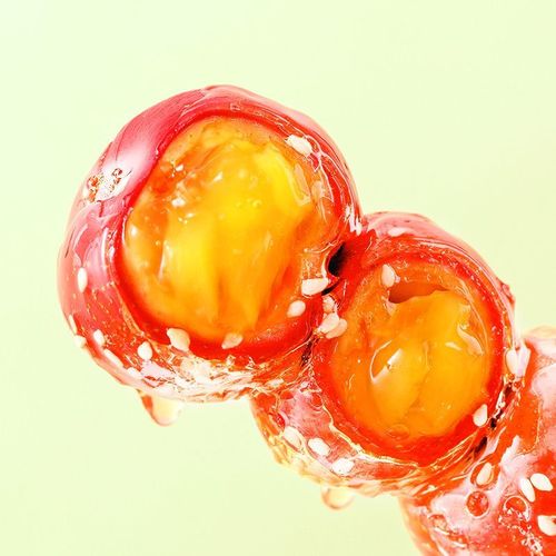 芒果夹心冰糖葫芦鲜果山楂去核8090后怀旧零食河南特产老式零食