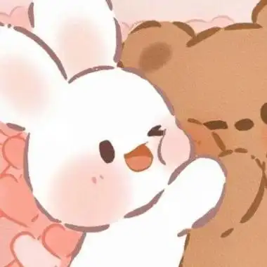 熊熊兔兔情侣头像图片 情侣头像图片大全 -【爱个性】