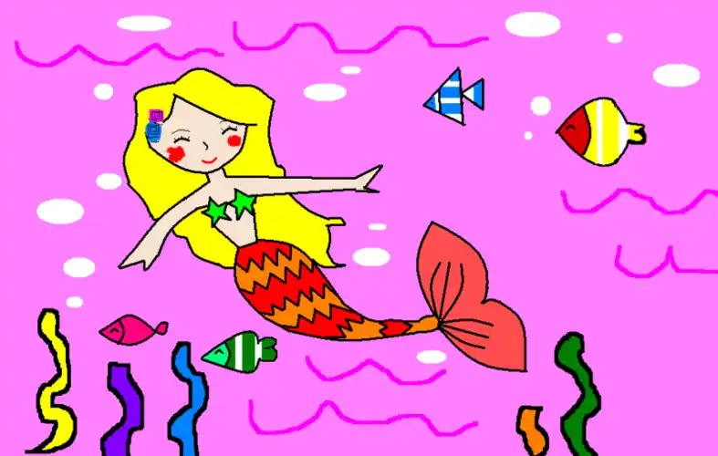 溧城中心小学电脑绘画作品3