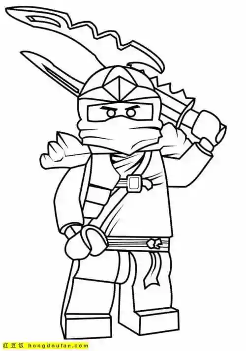 卡通,填色,填色书,填色卡通,填色大全,填色游戏,填色画,幻影忍者,幼儿