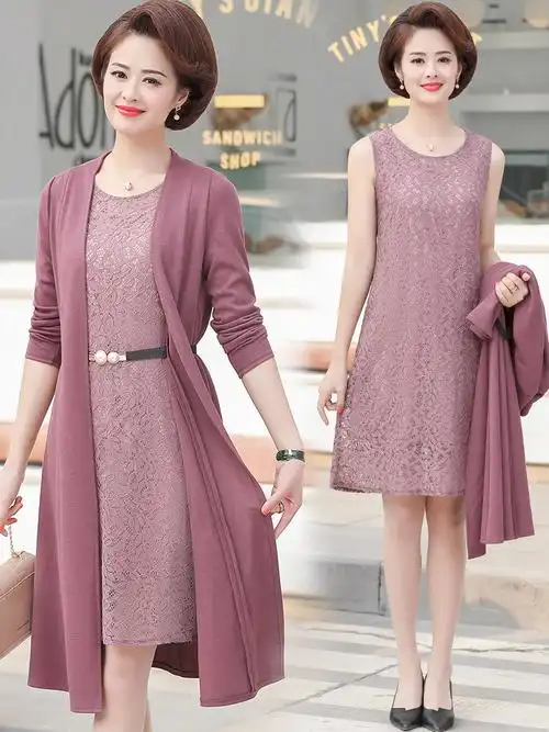 中年女装秋装连衣裙子时尚搭配|中年女装秋装连衣裙子时尚品牌|推荐