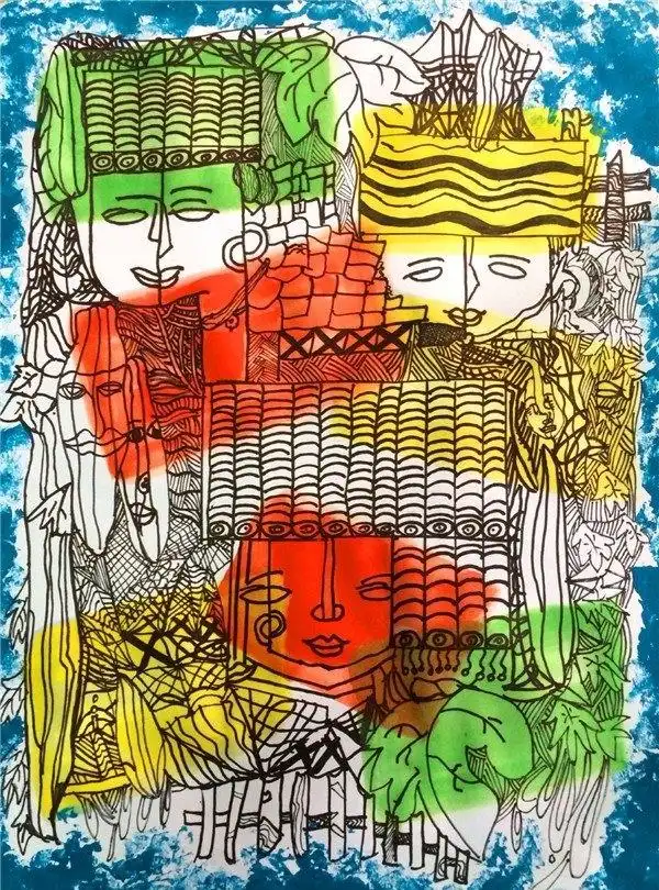 你小时候也能画得这么好吗?"八桂画童"作品欣赏