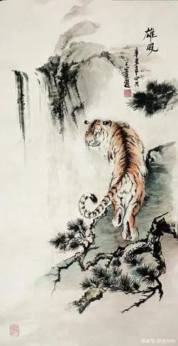 如何画好一幅水墨上山虎