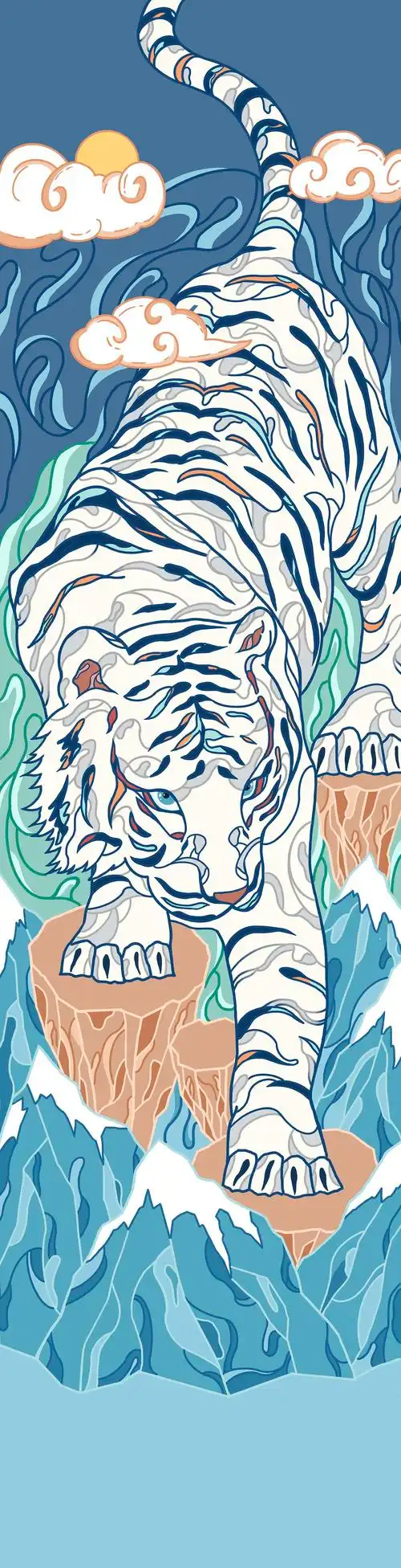 四大神兽青龙白虎朱雀玄武