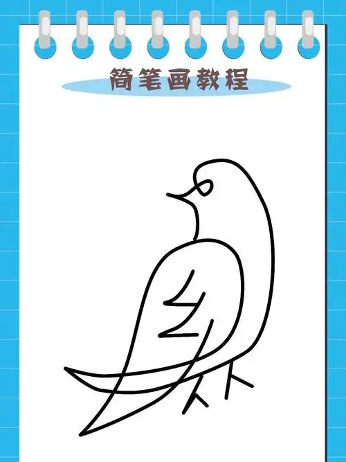 小鸟简笔画