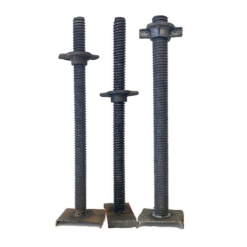 顶托建筑支撑实心油托底托工地脚手架配件螺母基础材料