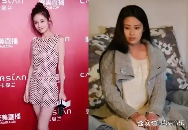 颖儿减肥50斤对比图,其实她胖的时候也挺好看的,女明星对自己真的狠