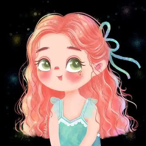 超可爱的小女孩q版头像动漫人物头像q版萌图