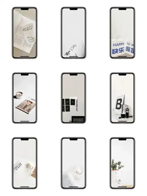 ins风和白色静物壁纸