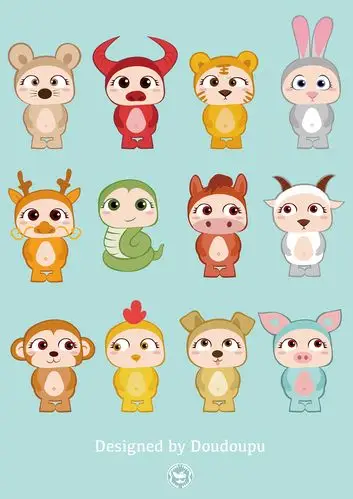 12生肖萌宝宝