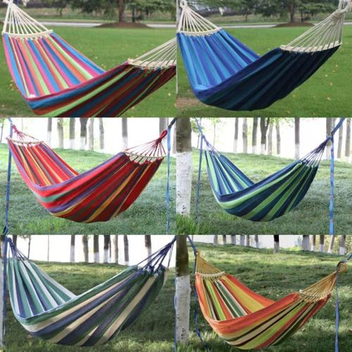 leisure outdoor hammock with double thickened swing户外吊床