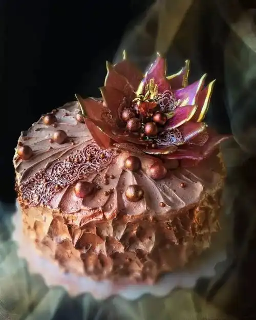 这哪是蛋糕 ,明明就是艺术!实在太炫酷了!