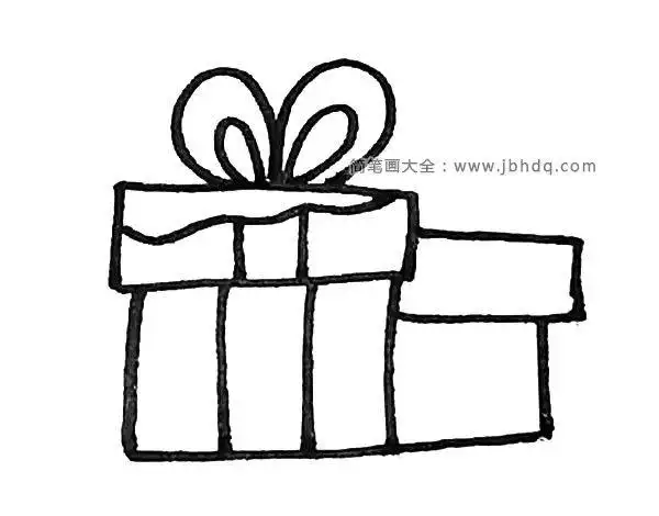 画漂亮的礼物