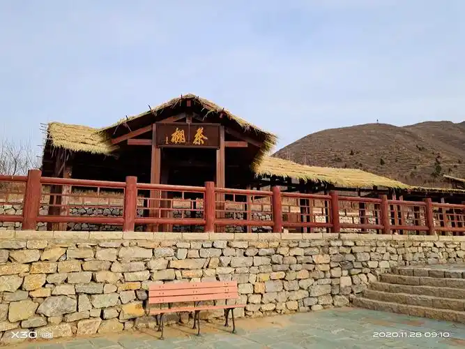 茶棚披上了新装