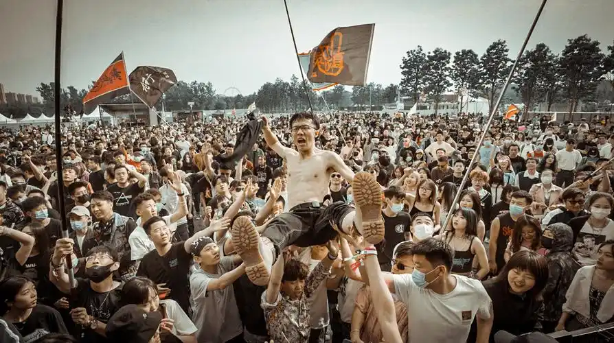 2021济南迷笛音乐节战国舞台下