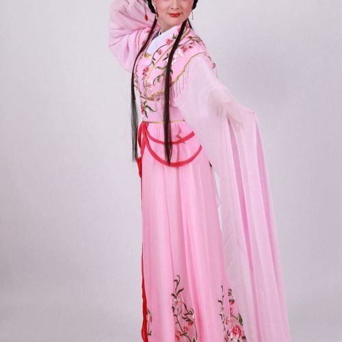 新款越剧小旦黄梅戏七仙女戏服戏曲粱祝演出服舞台写真摄影女