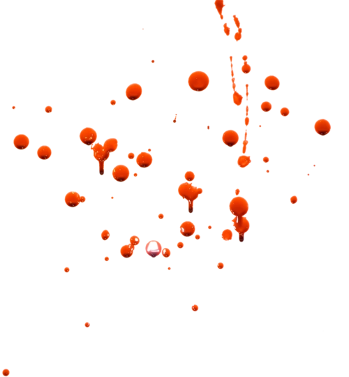 喷溅的血滴图片