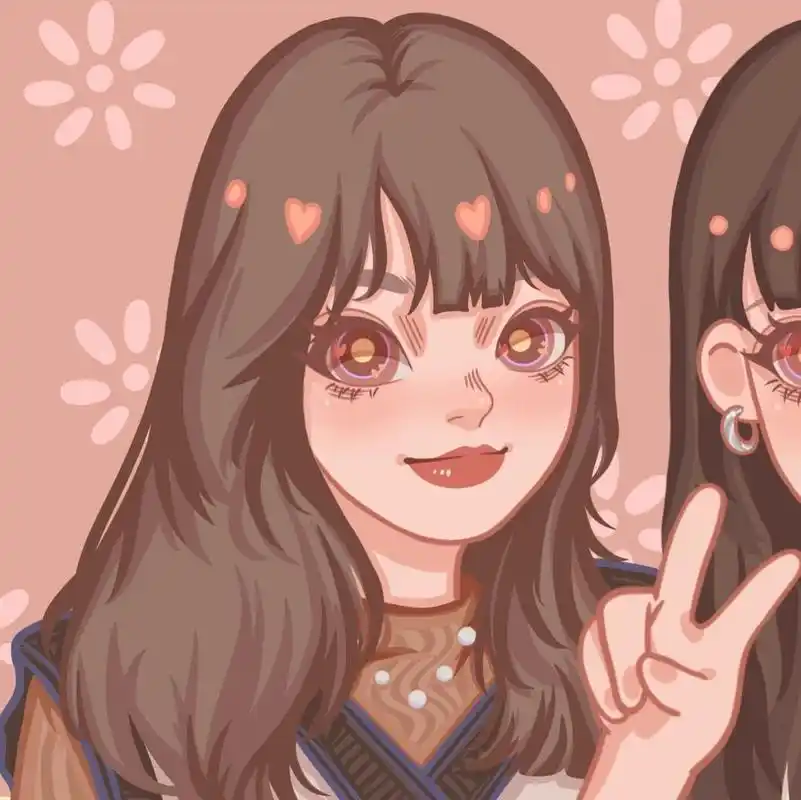 过段时间再画个三姐妹! #procreate# #寻找小红书绘画大神# #手绘头像