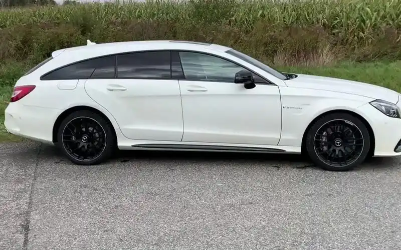 活动作品暴力又绅士梅赛德斯奔驰cls63amg猎装版shootingbrake四驱v8