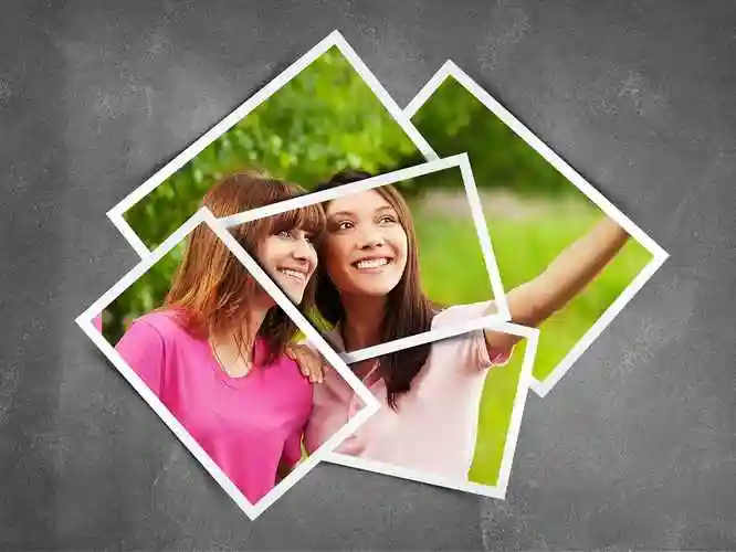 创意照片拼贴展示相框样机模板creativephotoframemockups