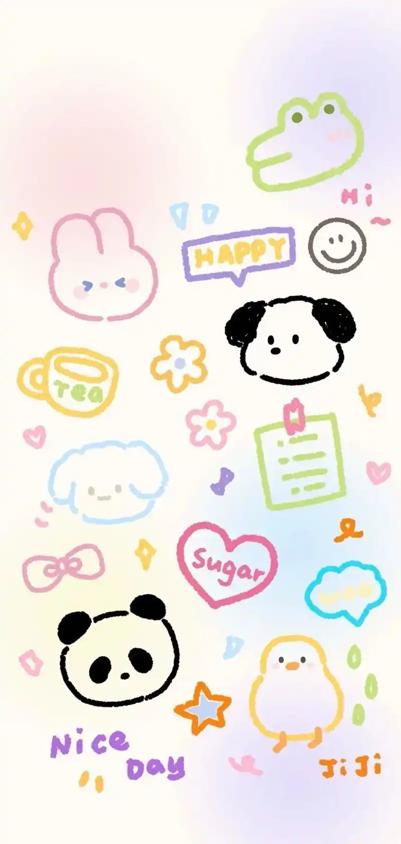 炒鸡可爱的玩偶卡通壁纸.#手机墙纸 #我又来送图啦 #好看的 - 抖音