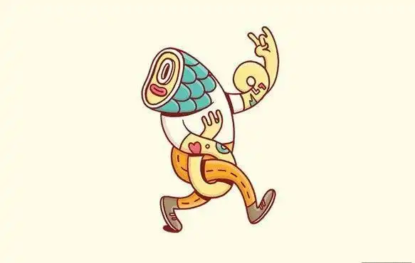 一组值得细细品味的有趣卡通插画