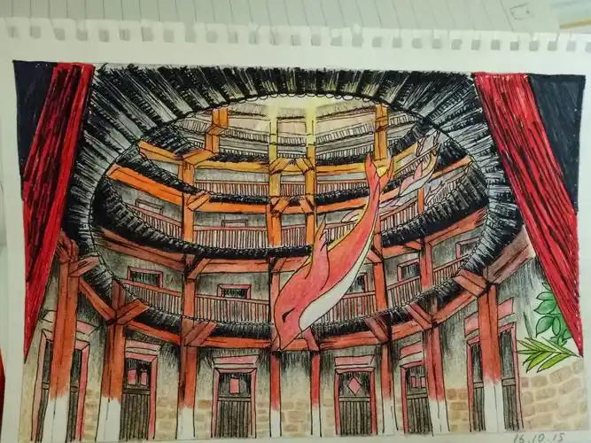 大鱼海棠彩铅练习