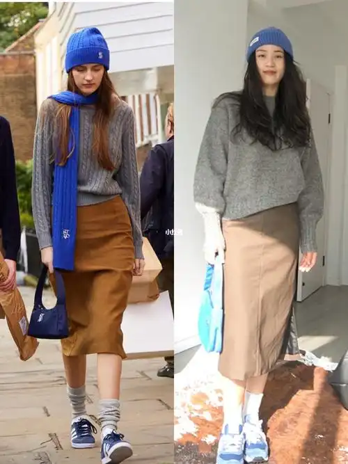 跟着博主学穿搭色彩搭配灵感0072