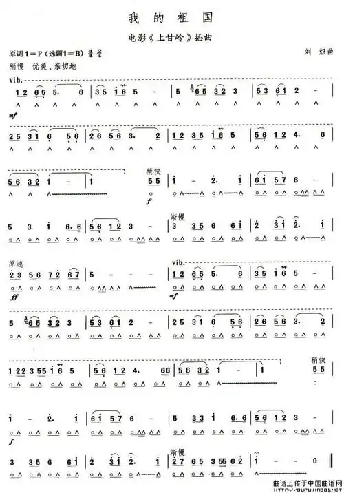 歌曲歌词一条大河波浪宽 风吹稻花香两岸我家就在岸上住 听惯了艄公的