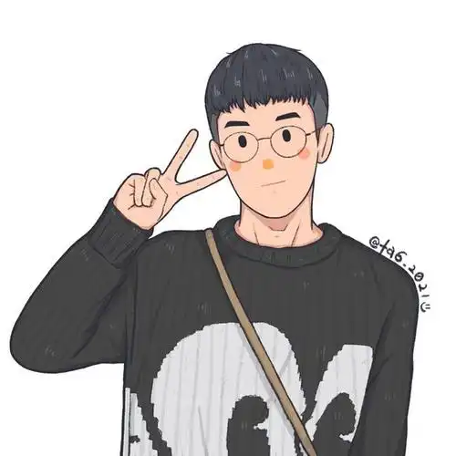 超级帅气的手绘男生头像,爱我你怕了吗历尽沧桑的成熟的男人大叔动漫