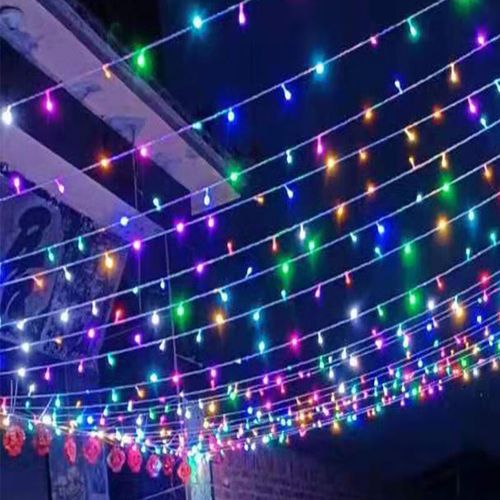 朴珀妮户外防水led小彩灯闪灯串灯满天星婚庆装饰五颜六色夜光灯氛围