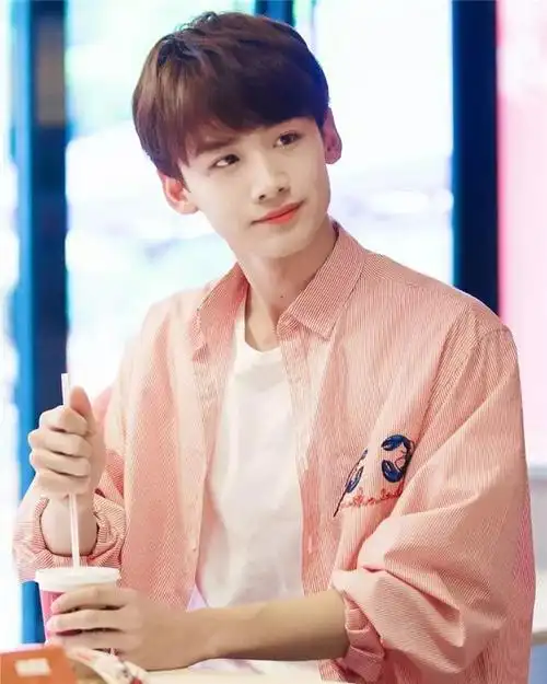 穿粉色衣服的6位男明星,刘昊然吴磊帅气不减,鹿晗萌化粉丝