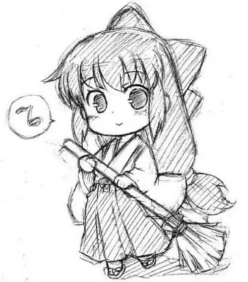 q版人物萌图简笔画 凹凸世界q版人物萌图简笔画