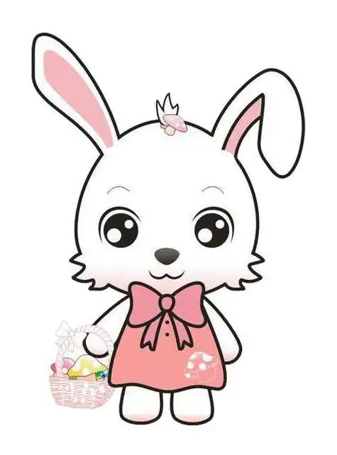 毛毛简笔画兔子简笔画海量微信头像卡通小白兔高清美图全方面多角度
