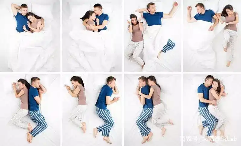 睡姿都偷偷泄露了你们之间的小秘密哦~ 情侣的最佳睡姿 爱的汤勺 两个