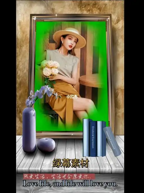 绿幕素材动感相册