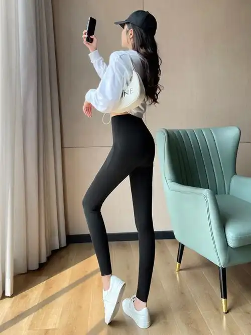 芭比裤鲨鱼裤提臀裤打底裤收腹提臀塑形春秋冬新款外穿瑜伽裤吉诺丰京