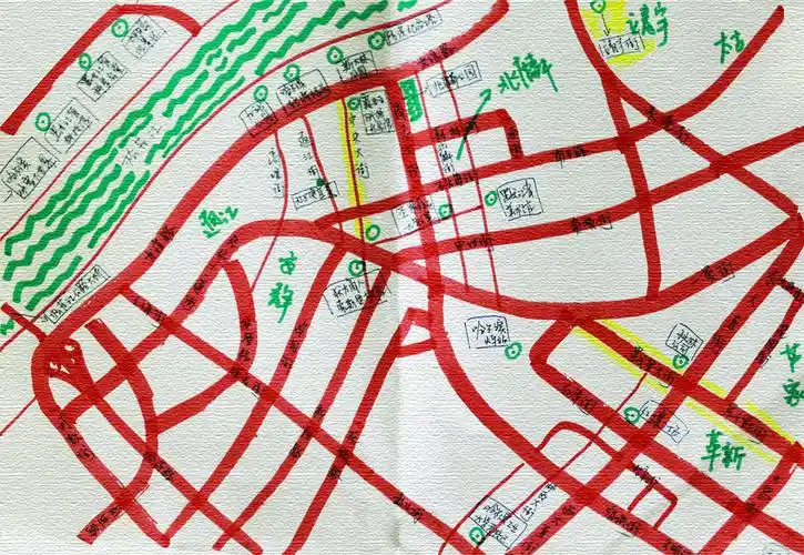 线上活动 - 地图给你旅行的方向,手绘地图最拉轰,瞎鼓捣的图片57072