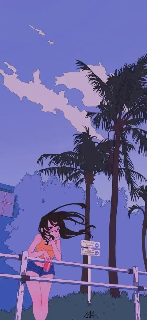 唯美卡通女生壁纸_手机壁纸_动漫卡通手机壁纸_我要个性网